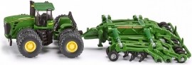 Siku Farmer - Traktor John Deere 9630 s bránami Amazone Centaur