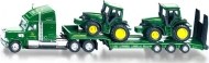 Siku Farmer - Ťahač s podvalníkom a traktormi John Deere - cena, porovnanie