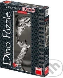 Dino Žirafy panoramatické - 1000