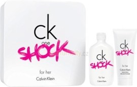Calvin Klein CK One Shock for Her toaletná voda 200ml + telové mlieko 100 ml