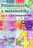 Päťminútovky z matematiky pre 4. ročník základných škôl - cena, porovnanie