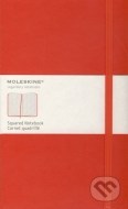 Moleskine - stredný štvorčekový zápisník (červený)
