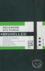 Moleskine - malý zápisník Bruxelles (čierny)