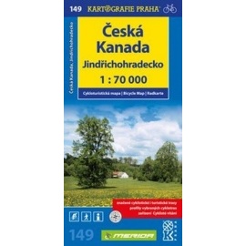 Česká Kanada, Jindřichohradecko 1:70 000