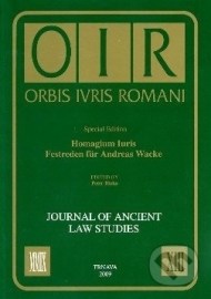 Orbis Iuris Romani XIII.