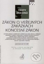 Zákon o veřejných zakázkách, Koncesní zákon