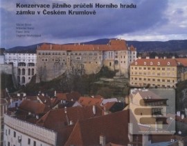 Konzervace jižního průčelí Horního hradu zámku v Českém Krumlově