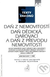 Daň z nemovitostí, daň dědická, darovací a daň z převodu nemovitostí