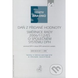 Daň z přidané hodnoty směrnice Rady 2006/112/ES o společném systému DPH