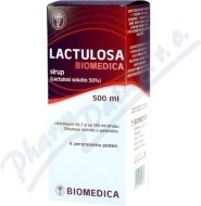 Biomedica Lactulosa 500ml - cena, porovnanie