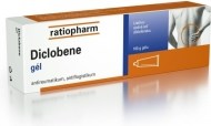 Ratiopharm Diclobene gél 100g - cena, porovnanie