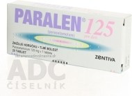 Zentiva Paralen 125 20tbl - cena, porovnanie