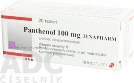 Jenapharm Panthenol 100mg 20tbl