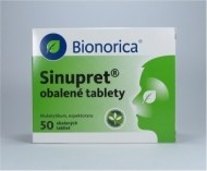 Bionorica Sinupret 50tbl - cena, porovnanie