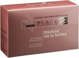 Black Professional Anti Dandruff Hair Treating Lotion 10ml