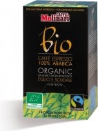 Molinari 100% Arabica BIO & Fairtrade 18x7g - cena, porovnanie