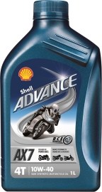Shell Advance AX7 4T 10W-40 1L