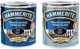 Hammerite Priamo na hrdzu – Hladký 2.5l Biela