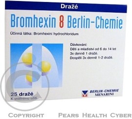 Berlin-Chemie Bromhexin 8 25tbl