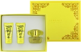 Versace Yellow Diamond toaletná voda 50ml + telové mlieko 50ml + sprchový gel 50ml