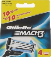 Gillette Mach 3 náhradné hlavice 4ks - cena, porovnanie