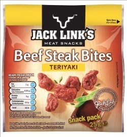 Jack Link´s Jerky Beef Steak Bites Teriyaki 25g
