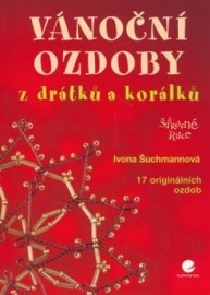 Vánoční ozdoby z drátků a korálků