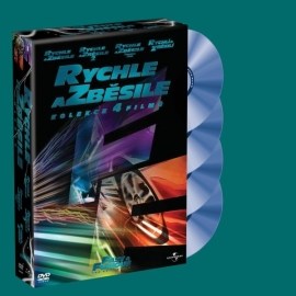 Rýchlo a zbesilo - Kolekcia 1 - 4 /4 DVD/