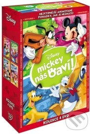 Mickey nás baví! - kolekcia /4 DVD/