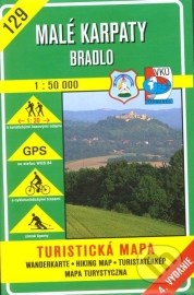 Malé Karpaty - Bradlo 1 : 50 000 - turistická mapa č. 129