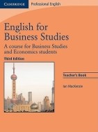 English for Business Studies - Teacher Book (Third Edition) - cena, porovnanie