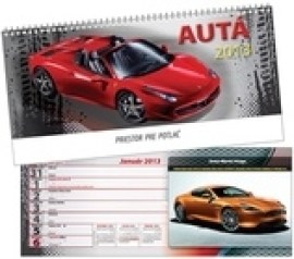Autá 2012 - Stolový kalendár