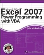 Microsoft Office Excel 2007 Power Programming with VBA - cena, porovnanie