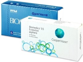 Cooper Vision Biomedics 55 Evolution 6ks