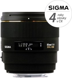 Sigma 85mm f/1.4 EX DG HSM Canon