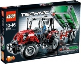 Lego Technic - Traktor s vlečkou 8063