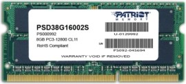 Patriot PSD38G16002S 8GB DDR3 1600MHz CL9