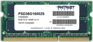 Patriot PSD38G16002S 8GB DDR3 1600MHz CL9 - cena, porovnanie