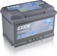 Exide Premium 72Ah - cena, porovnanie