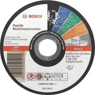 Bosch Rapido Multi Construction 125mm - cena, porovnanie
