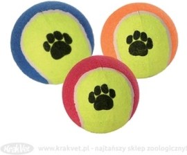 Trixie Tenisová loptička s tlapkou 10cm