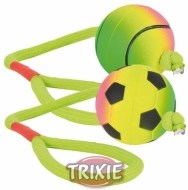 Trixie Neonová lopta na šnúre 6/30cm - cena, porovnanie