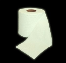 Svietiaci toaletný papier