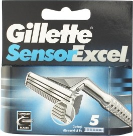 Gillette Sensor Excel náhradné hlavice 5ks