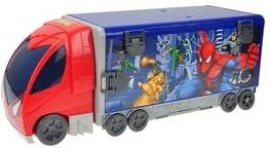 Spiderman Nákladné auto rozkladacie s doplnkami 44cm
