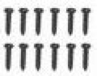 HBX 3122 Round Head Self Tapping Screw 2*8mm - cena, porovnanie