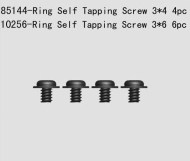 VRX 85144 Ring Self Tapping Screw 3*4 4ks - cena, porovnanie