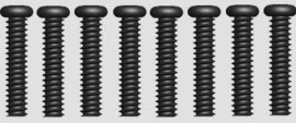 VRX 85179 Round Head Self Tapping Hex Screw 3*15 8ks.