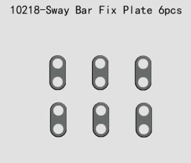 VRX 10218 Sway Bar Fix Plate 6ks