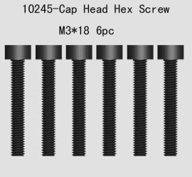 VRX 10245 Cap Head Hex Screw M3,18 6ks